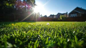 CHICAGO SUMMER LAWN IN A BACKYARD